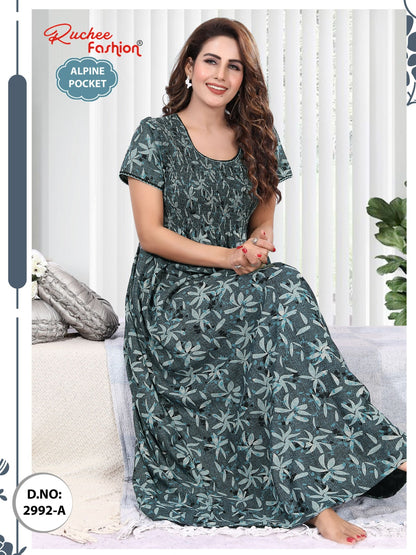 Alpine 2986-2993 Ruchee Fashion Night Gowns Wholesaler