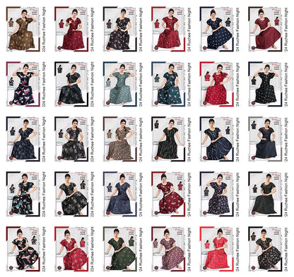 Alpine 311224 Ruchee Fashion Night Gowns Supplier Gujarat