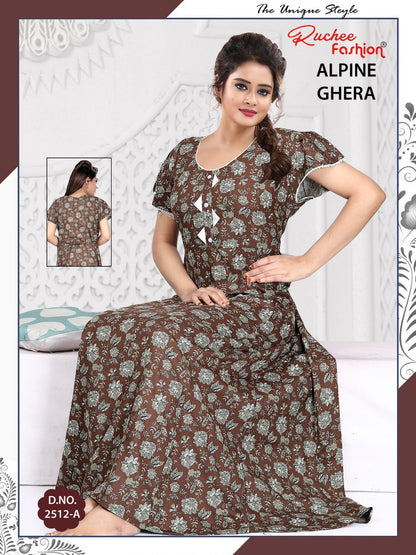 Alpine 311224 Ruchee Fashion Night Gowns Supplier Gujarat