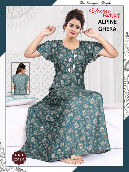 Alpine 311224 Ruchee Fashion Night Gowns Supplier Gujarat
