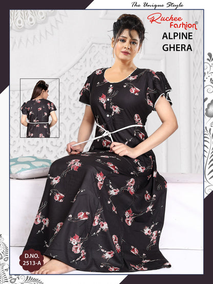 Alpine 311224 Ruchee Fashion Night Gowns Supplier Gujarat