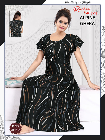 Alpine 311224 Ruchee Fashion Night Gowns Supplier Gujarat