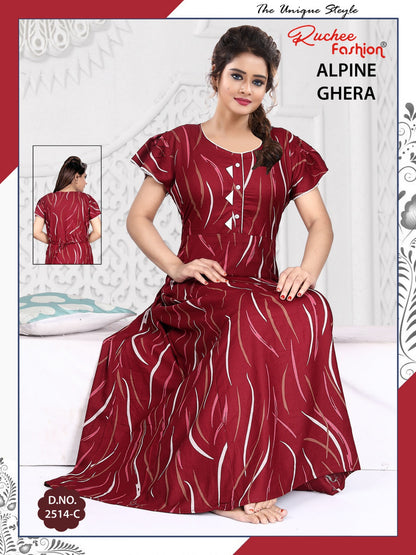 Alpine 311224 Ruchee Fashion Night Gowns Supplier Gujarat