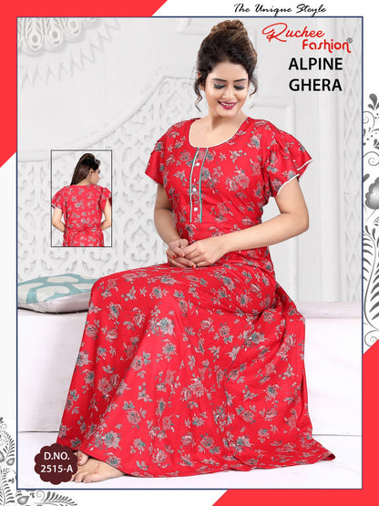 Alpine 311224 Ruchee Fashion Night Gowns Supplier Gujarat
