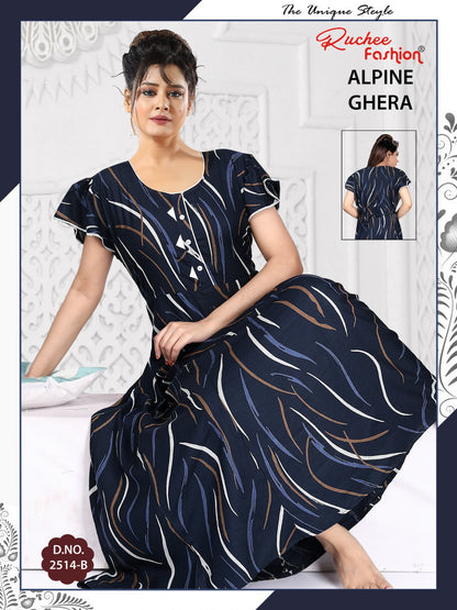 Alpine 311224 Ruchee Fashion Night Gowns Supplier Gujarat