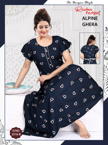Alpine 311224 Ruchee Fashion Night Gowns Supplier Gujarat