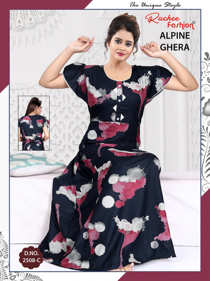 Alpine 311224 Ruchee Fashion Night Gowns Supplier Gujarat