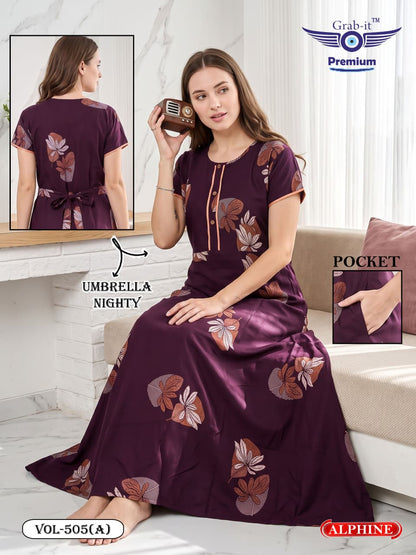 Alpine Umbrella 501-508 Grab It Night Gowns Supplier India