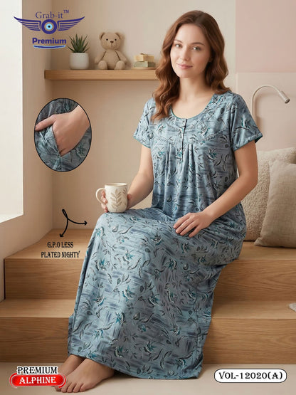 Alpine Gpo 0204 Grab It Night Gowns Manufacturer Gujarat