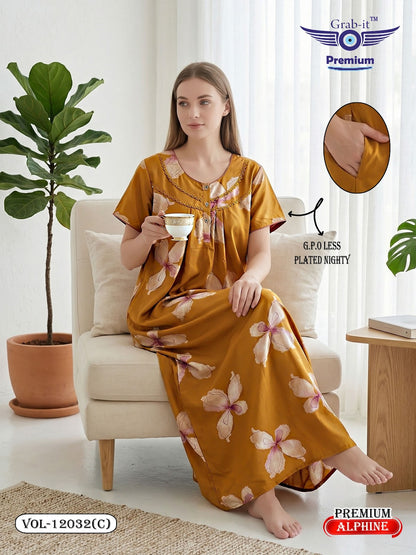 Alpine Gpo 0204 Grab It Night Gowns Manufacturer Gujarat