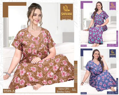 Alpine Gpo Shivani Alpine Night Gowns Wholesale Price