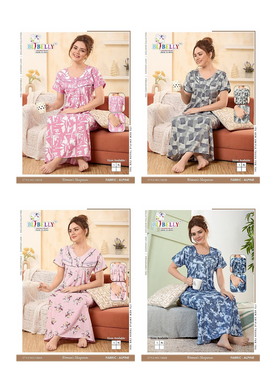 Alpine Lace Belly Alpine Night Gowns Wholesaler India