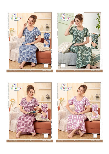 Alpine Lace Belly Alpine Night Gowns Wholesaler India