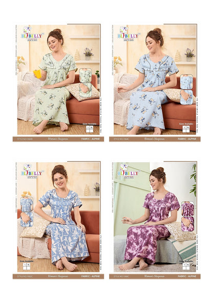 Alpine Lace Belly Alpine Night Gowns Wholesaler India