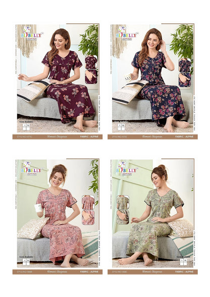 Alpine Lace Belly Alpine Night Gowns Wholesaler India