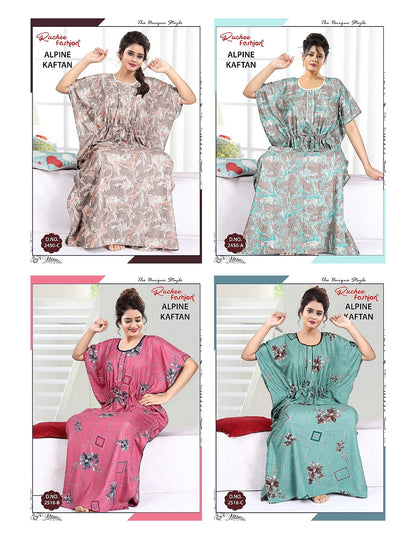 Alpine Ruchee Fashion Kaftan Nighty Supplier India