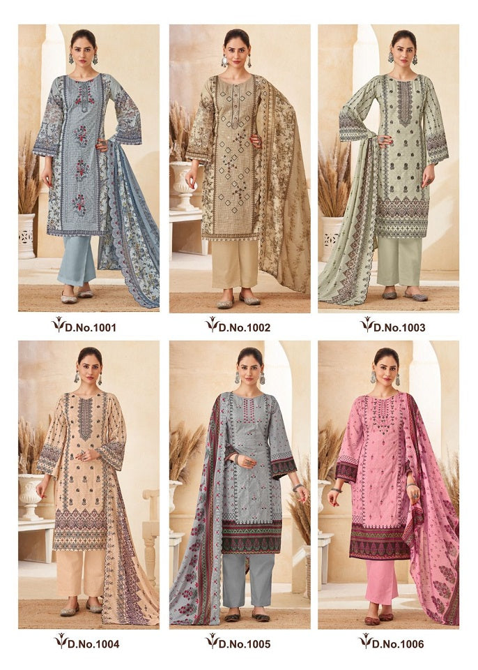 Alsaba Gul Ahmed Cotton Karachi Salwar Suits Manufacturer