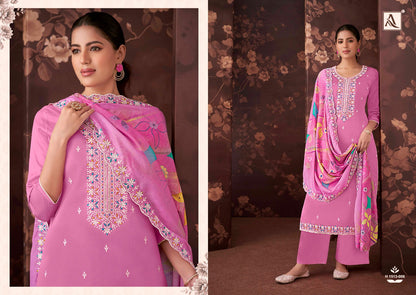 Alvina Alok Zam Cotton Karachi Salwar Suits Exporter