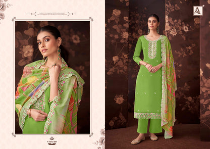 Alvina Alok Zam Cotton Karachi Salwar Suits Exporter