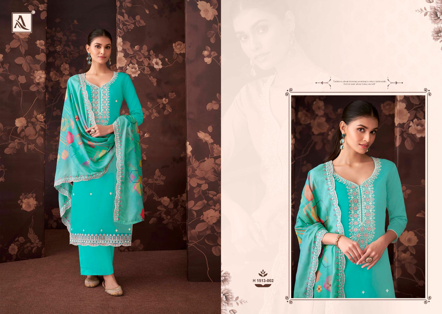 Alvina Alok Zam Cotton Karachi Salwar Suits Exporter