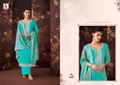 Alvina Alok Zam Cotton Karachi Salwar Suits Exporter