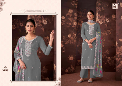 Alvina Alok Zam Cotton Karachi Salwar Suits Exporter