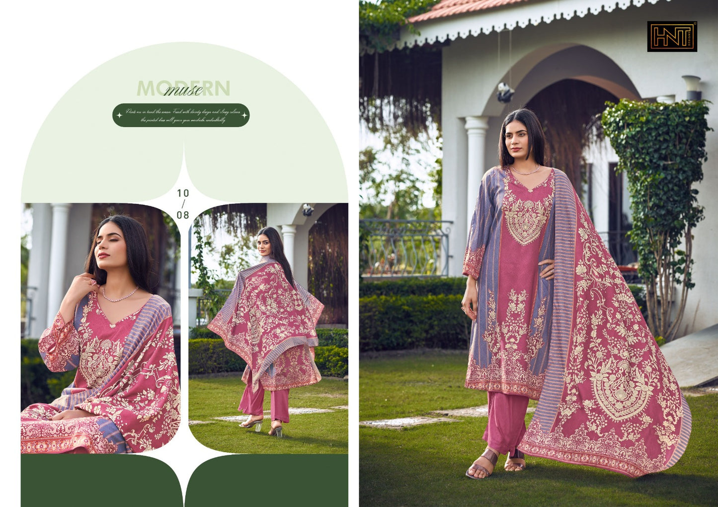 Alwan Yesfab Hnt Pant Style Suits Wholesaler Ahmedabad