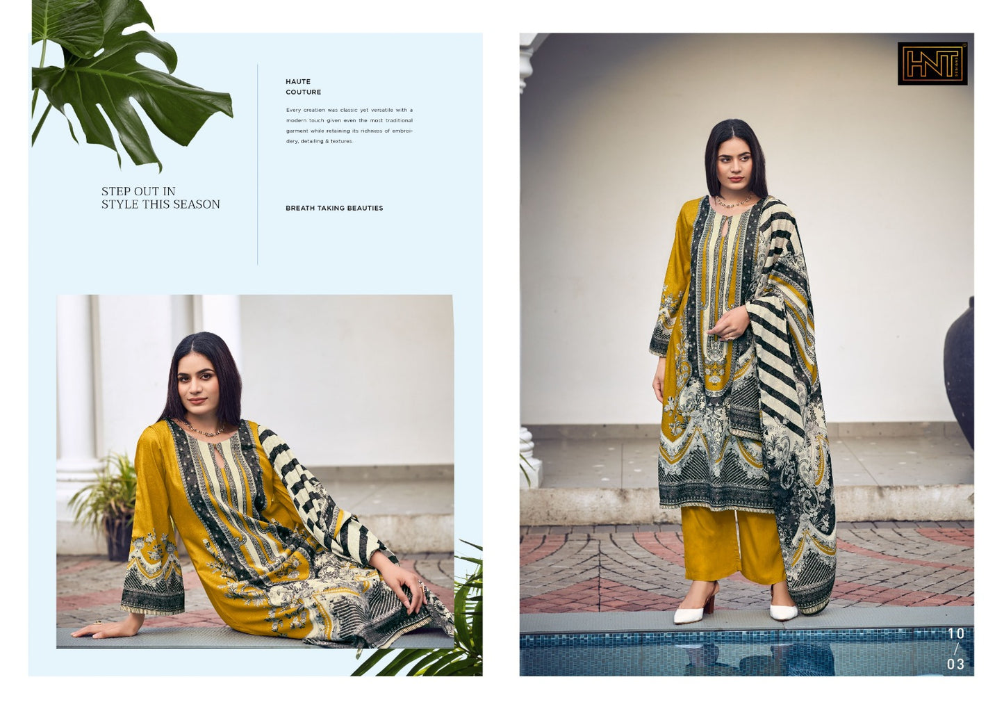 Alwan Yesfab Hnt Pant Style Suits Wholesaler Ahmedabad