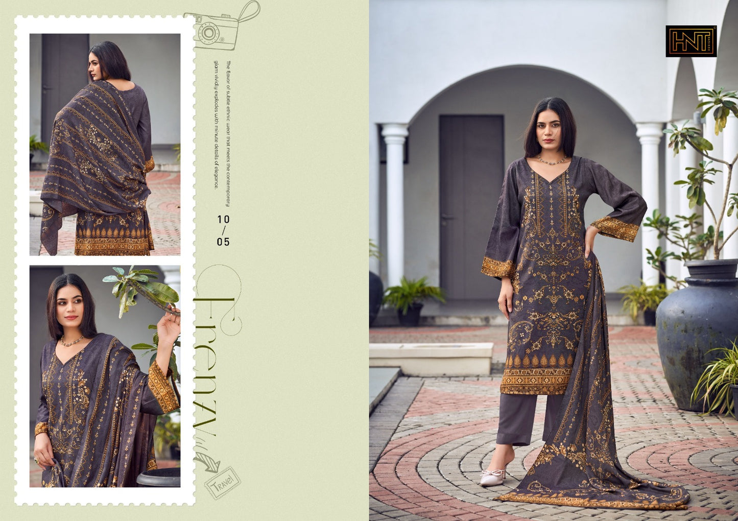 Alwan Yesfab Hnt Pant Style Suits Wholesaler Ahmedabad