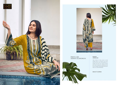 Alwan Yesfab Hnt Pant Style Suits Wholesaler Ahmedabad