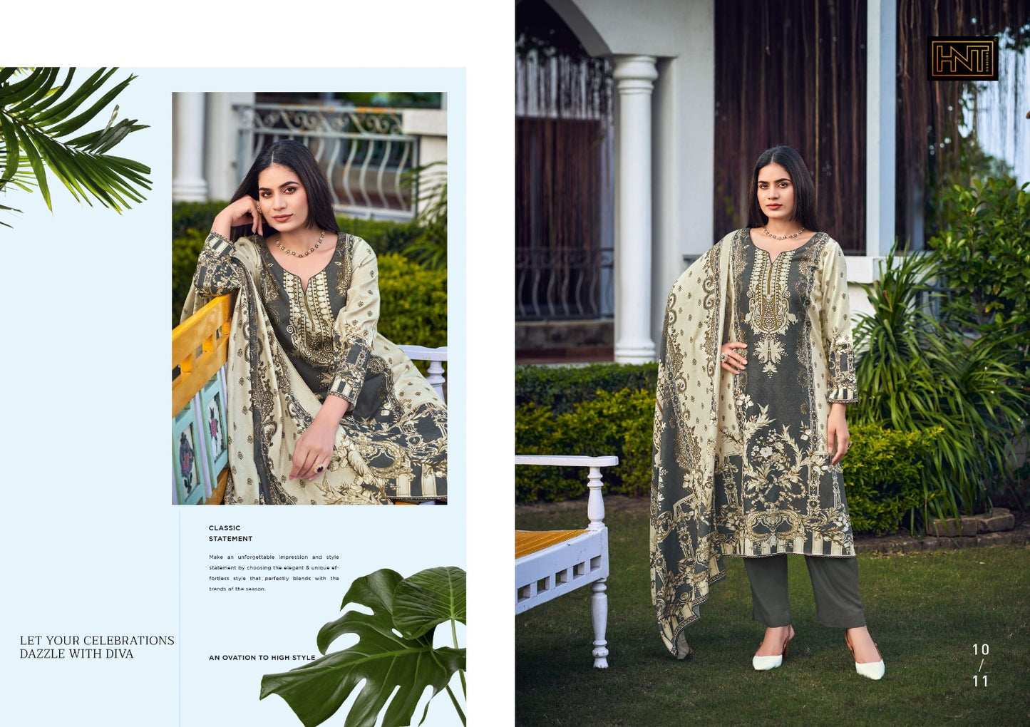 Alwan Yesfab Hnt Pant Style Suits Wholesaler Ahmedabad