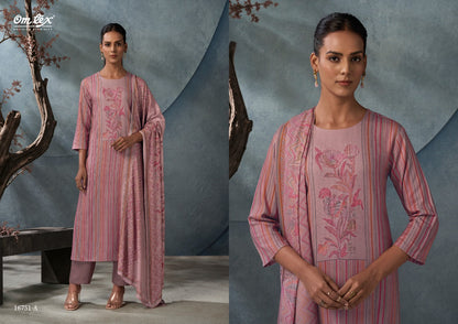 Alya Omtex Pashmina Suits Exporter Gujarat