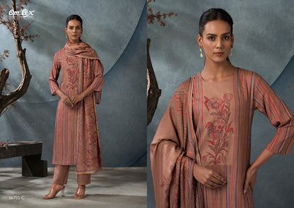 Alya Omtex Pashmina Suits Exporter Gujarat