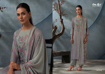 Alya Omtex Pashmina Suits Exporter Gujarat
