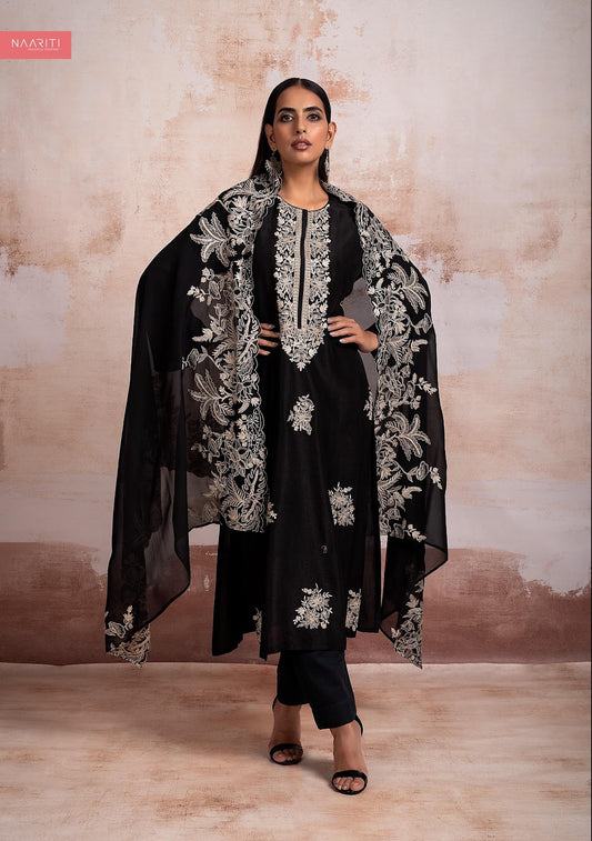 Amaal Naariti Linen Pant Style Suits Supplier Gujarat