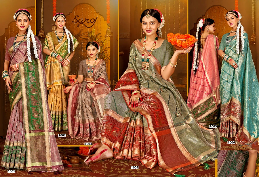 Amaira Silk Vol 4 Saroj Sarees Supplier