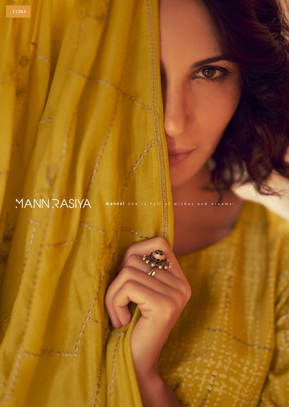 Aman Mannrasiya Modal Plazzo Style Suits Supplier Gujarat