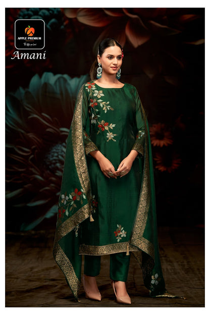 Amani Apple Premium Viscose Pant Style Suits Wholesale