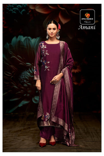 Amani Apple Premium Viscose Pant Style Suits Wholesale