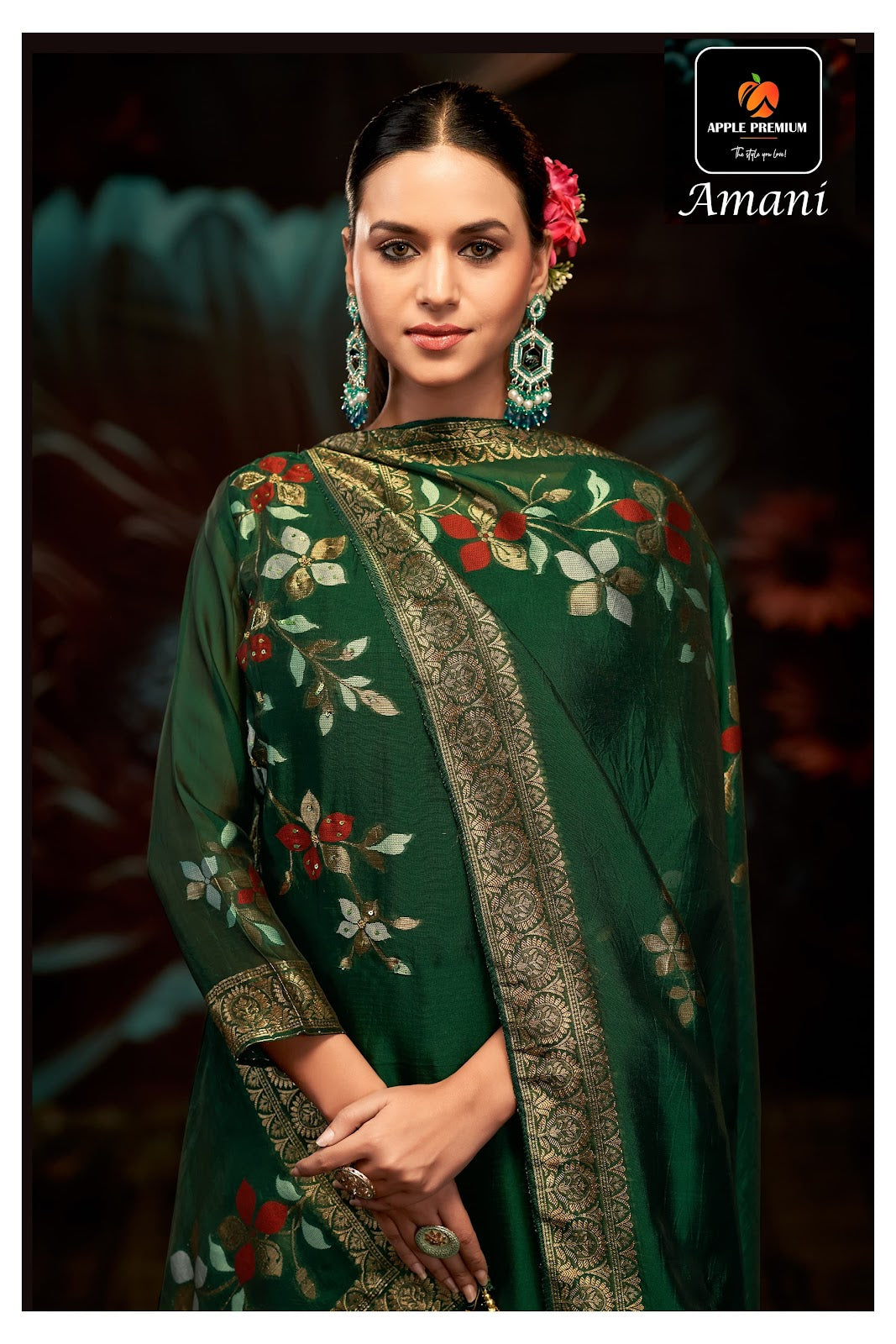 Amani Apple Premium Viscose Pant Style Suits Wholesale