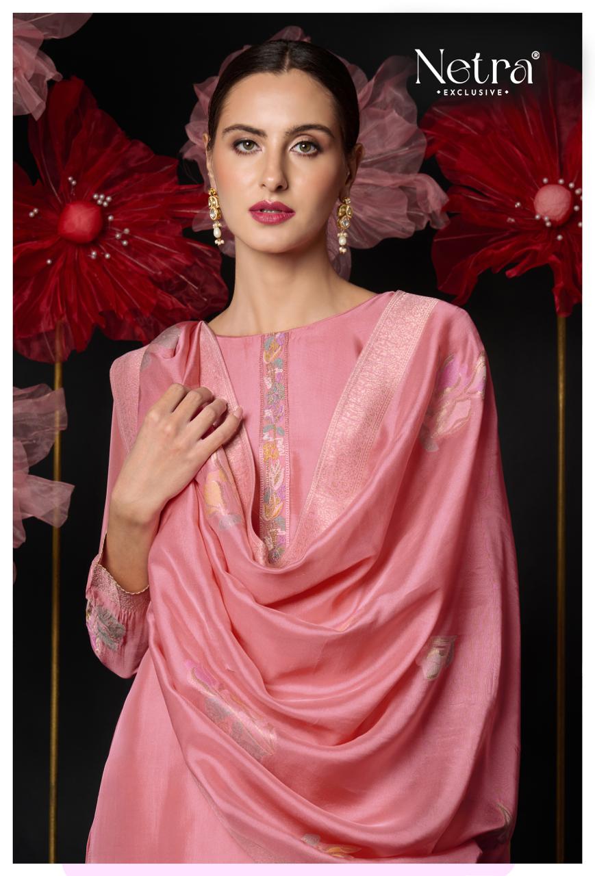 Amani Netra Silk Jacquard Pant Style Suits Wholesale Price