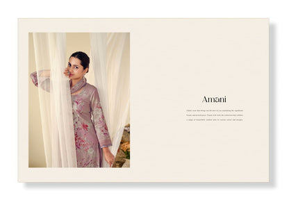 Amani Simar Lawn Cotton Pant Style Suits Wholesale Price