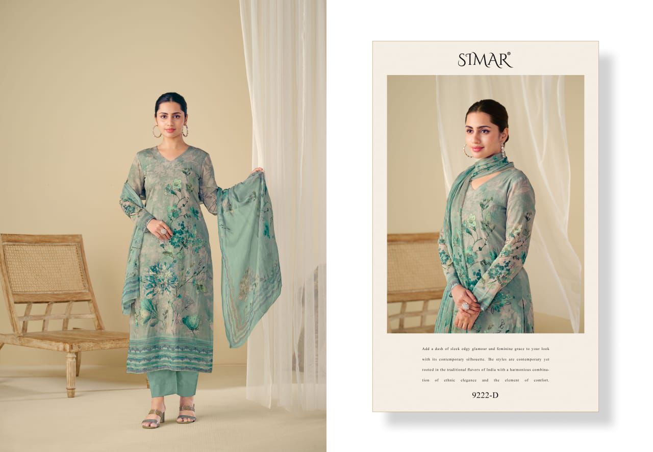 Amani Simar Lawn Cotton Pant Style Suits Wholesale Price