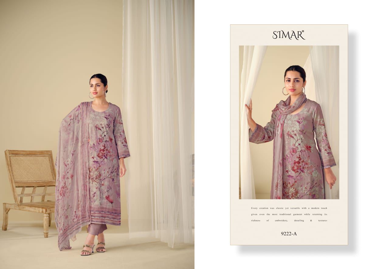 Amani Simar Lawn Cotton Pant Style Suits Wholesale Price