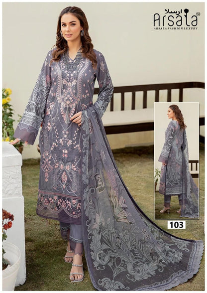 amara heavy cotton luxury collection arsala fashion karachi salwar suits manufacturer gujarat