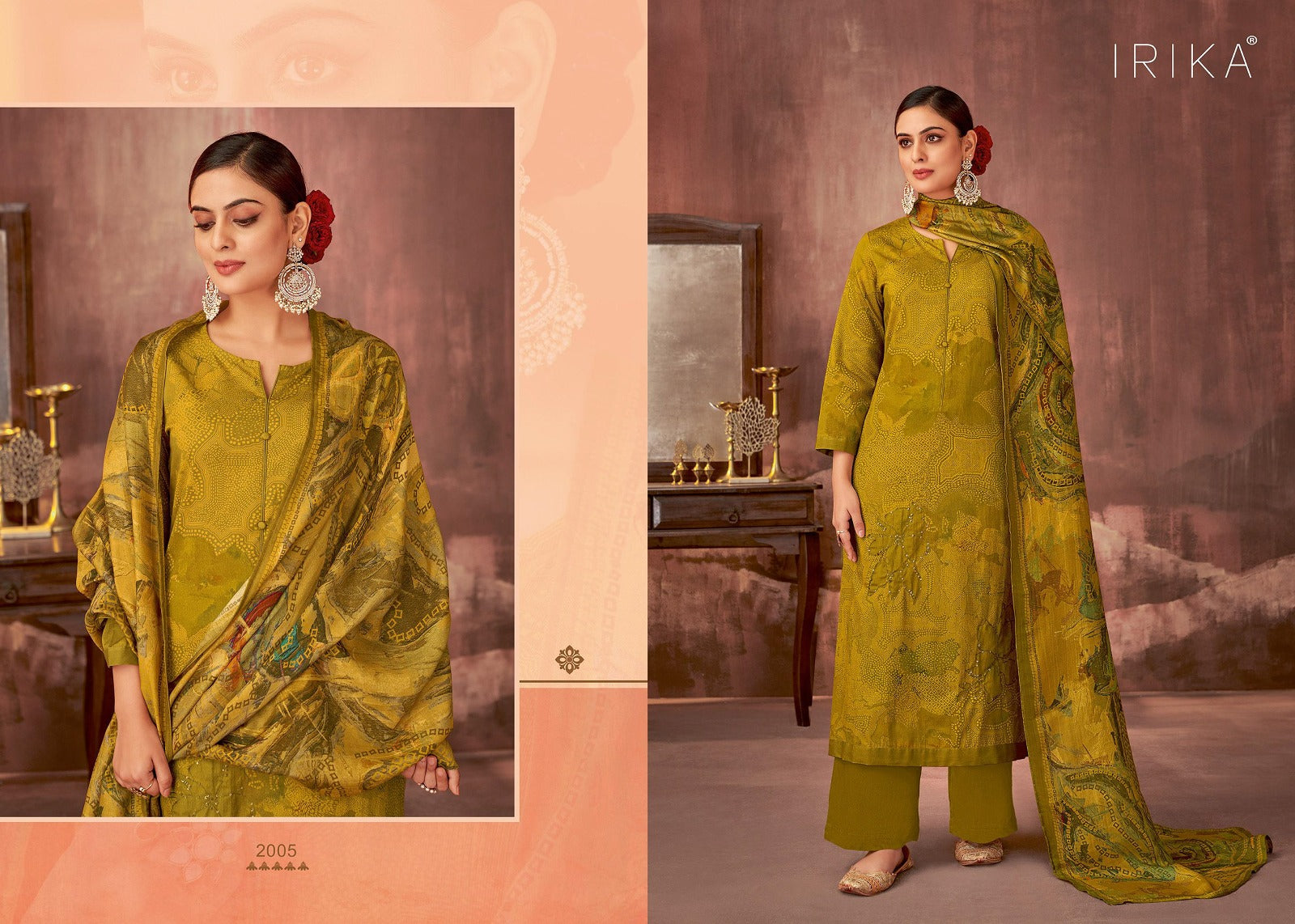 Amara Irika Pashmina Suits Exporter Gujarat