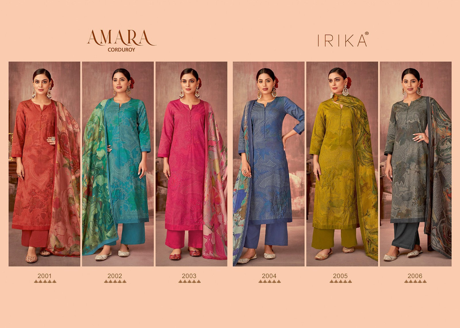 Amara Irika Pashmina Suits Exporter Gujarat
