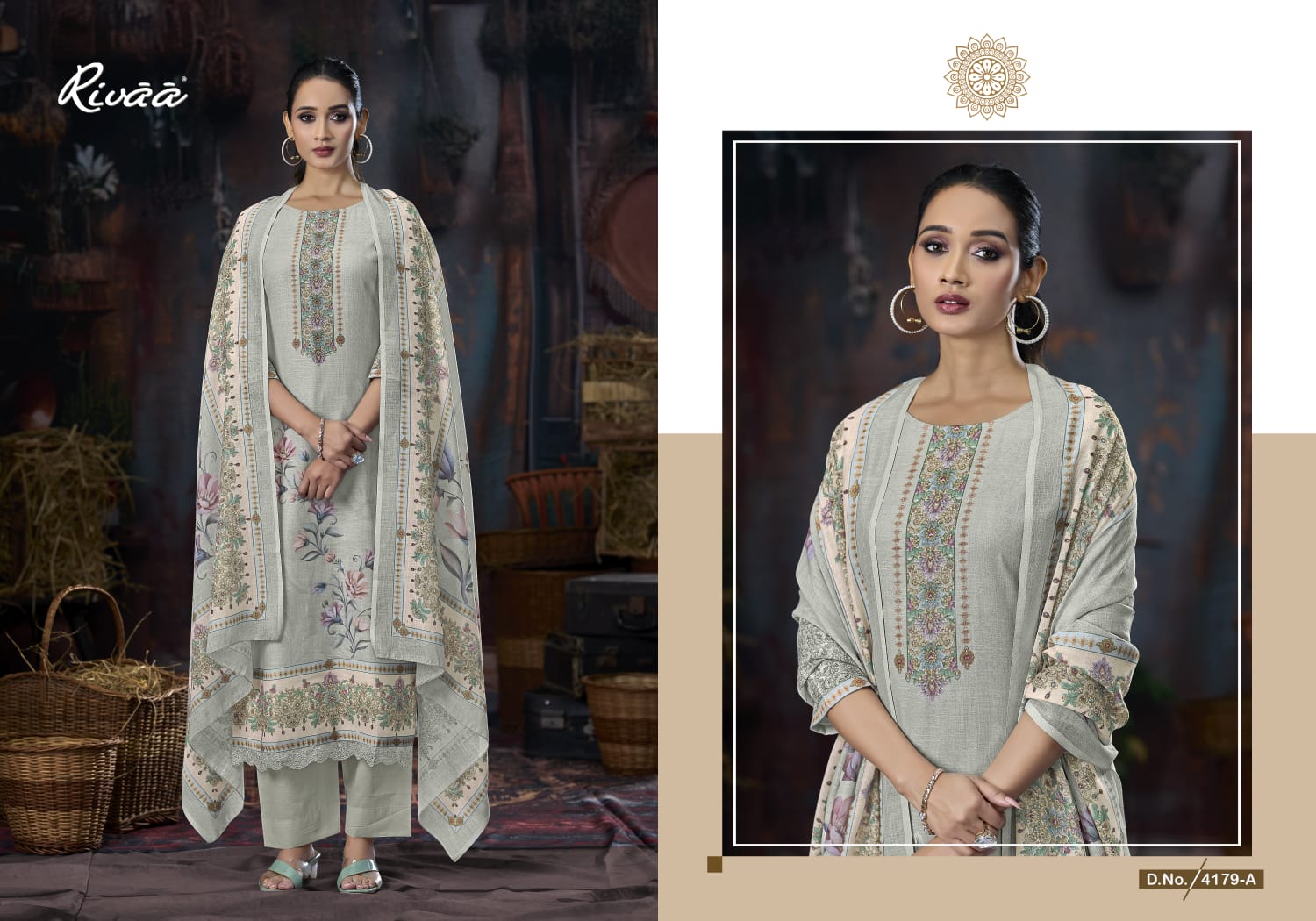 Amara Rivaa Linen Pant Style Suits Wholesale