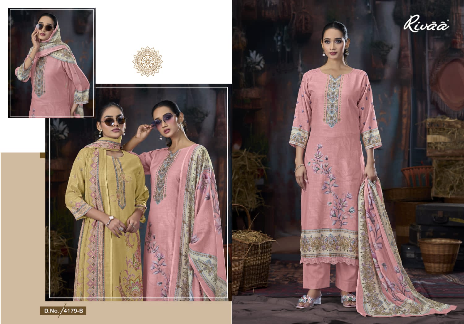 Amara Rivaa Linen Pant Style Suits Wholesale