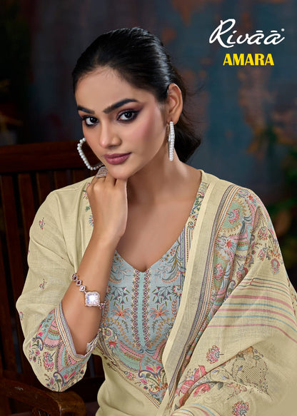 Amara Rivaa Linen Pant Style Suits Wholesale